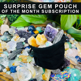 Pochette de gemmes surprise Crystal Collectors (abonnement mensuel)