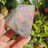 Purple Flash Labradorite Vrije vorm (Artikel #1006)